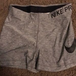 Grey Nike Pros